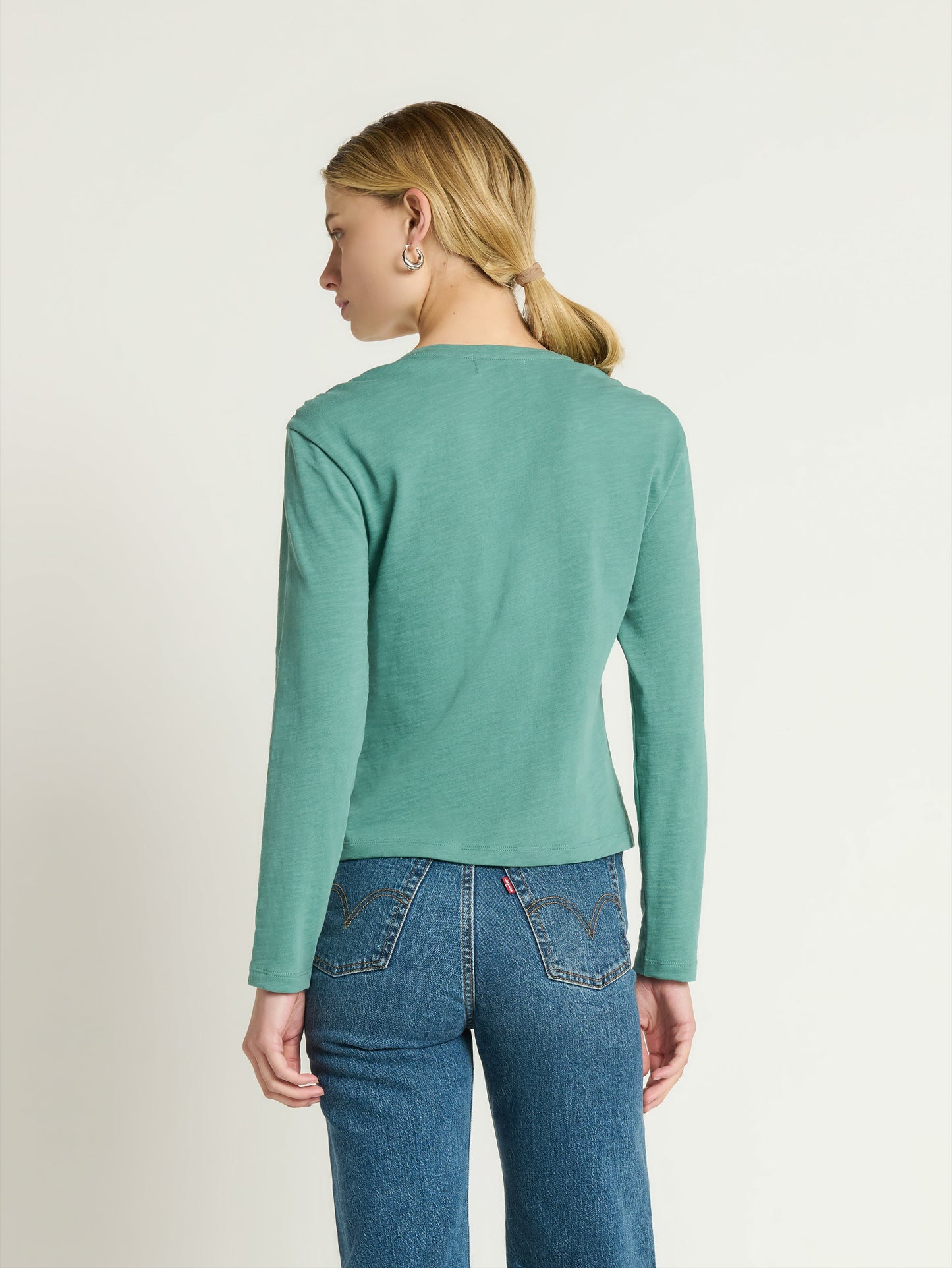 Nation LTD Remi V-Neck Top - Sagebrush