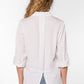 Velvet Heart "Riley" Rolled Tab Sleeve-Optic White