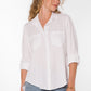 Velvet Heart "Riley" Rolled Tab Sleeve-Optic White