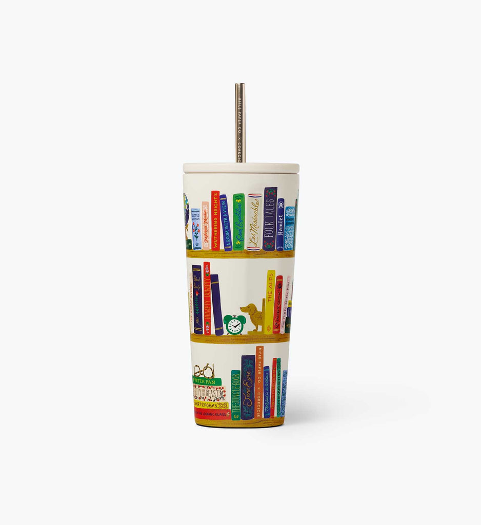 Corkcicle x Rifle Paper Co. “Book Club”- 24oz Cold Cup