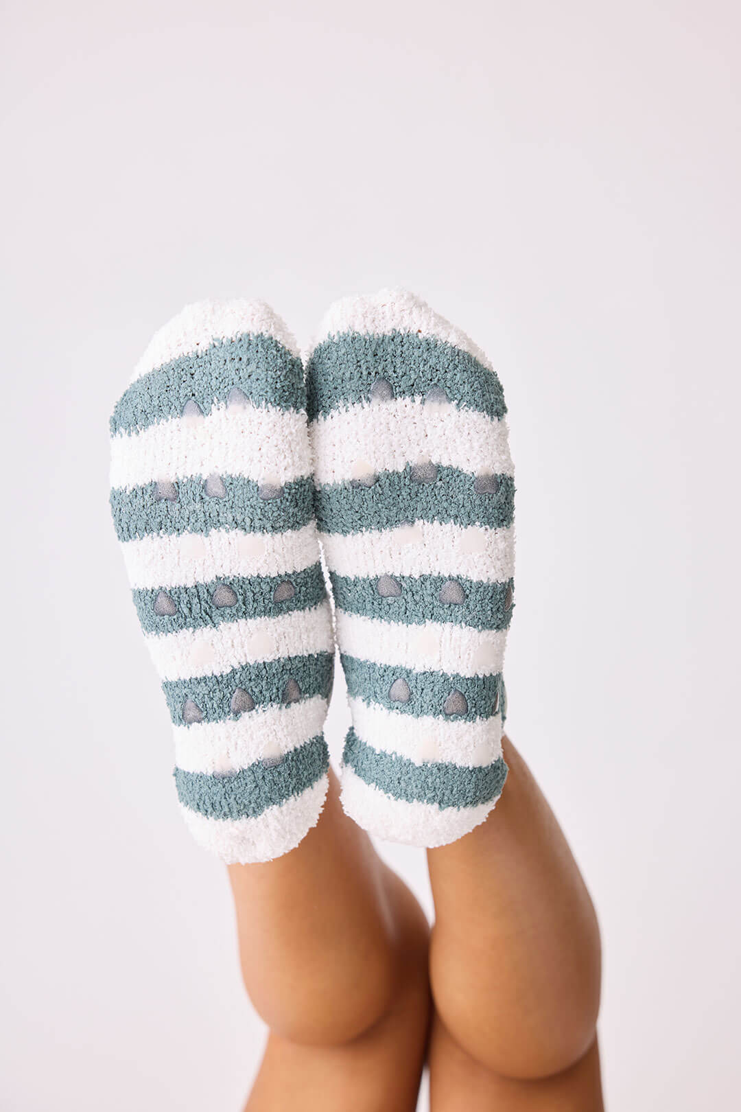 PJ Salvage "Campfire Cozy" Fun Socks-Sage Leaf