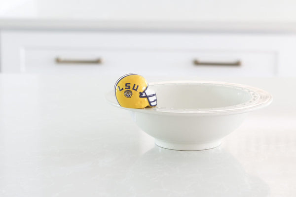 A318 Nora Fleming "Louisiana State University Helmet" Mini