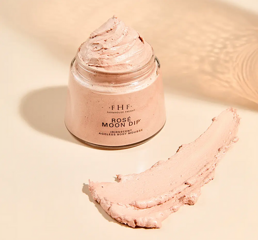 Farmhouse Fresh Rosé Moon Dip® Limited Edition Iridescent Ageless Body Mousse