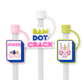 Swig Straw Toppers- Mahjong