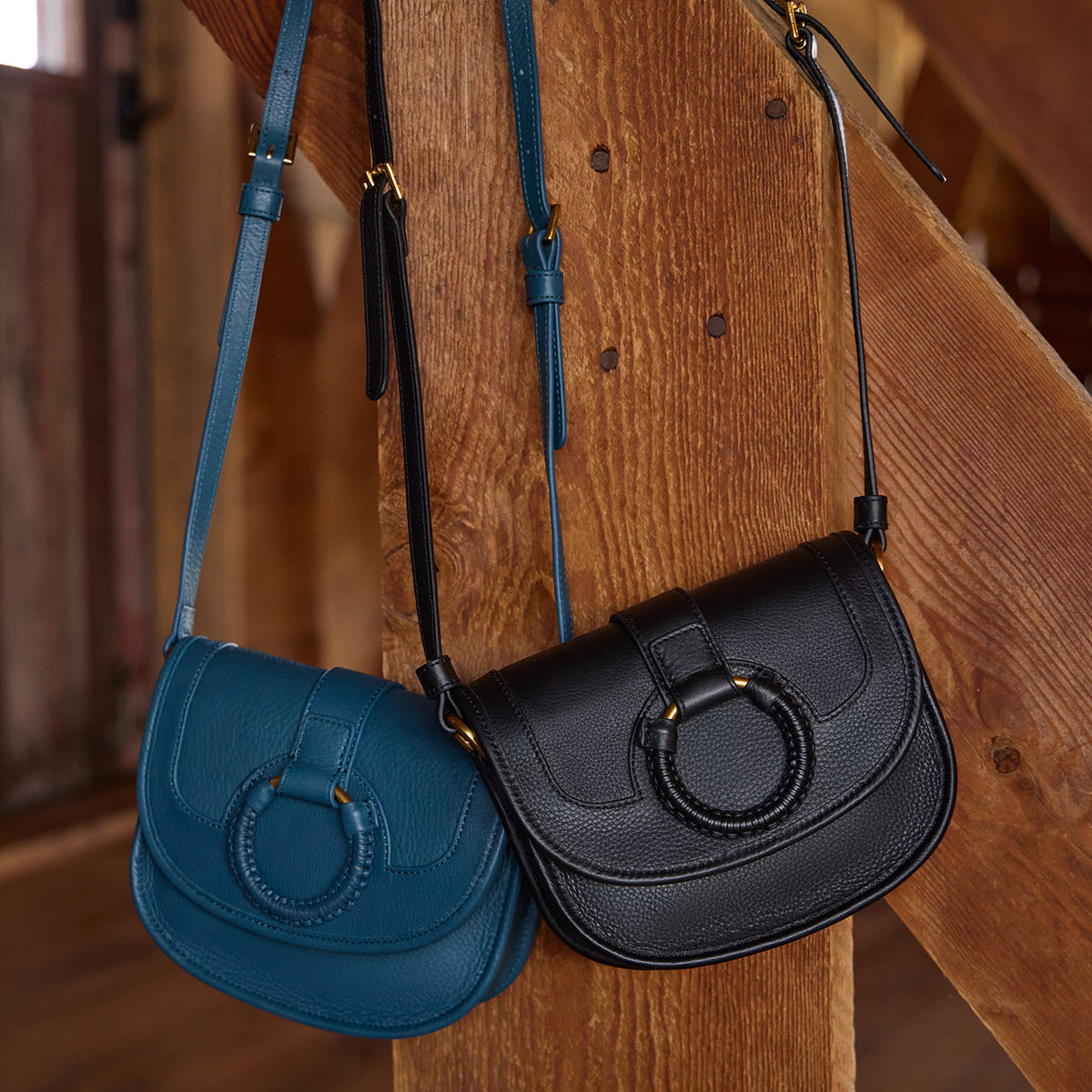 Hobo Bags “Kiva” Small Crossbody - Black