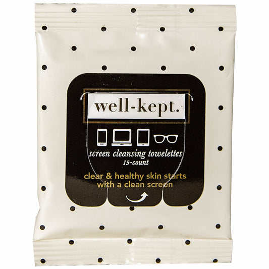 Well Kept "Jackie" Screen Cleansing Towelettes