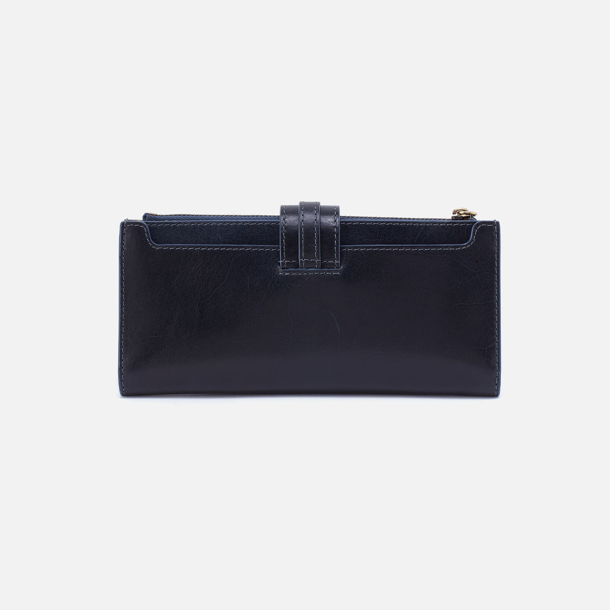 Hobo Bags “Dunn” Continental Wallet-Navy Horizon