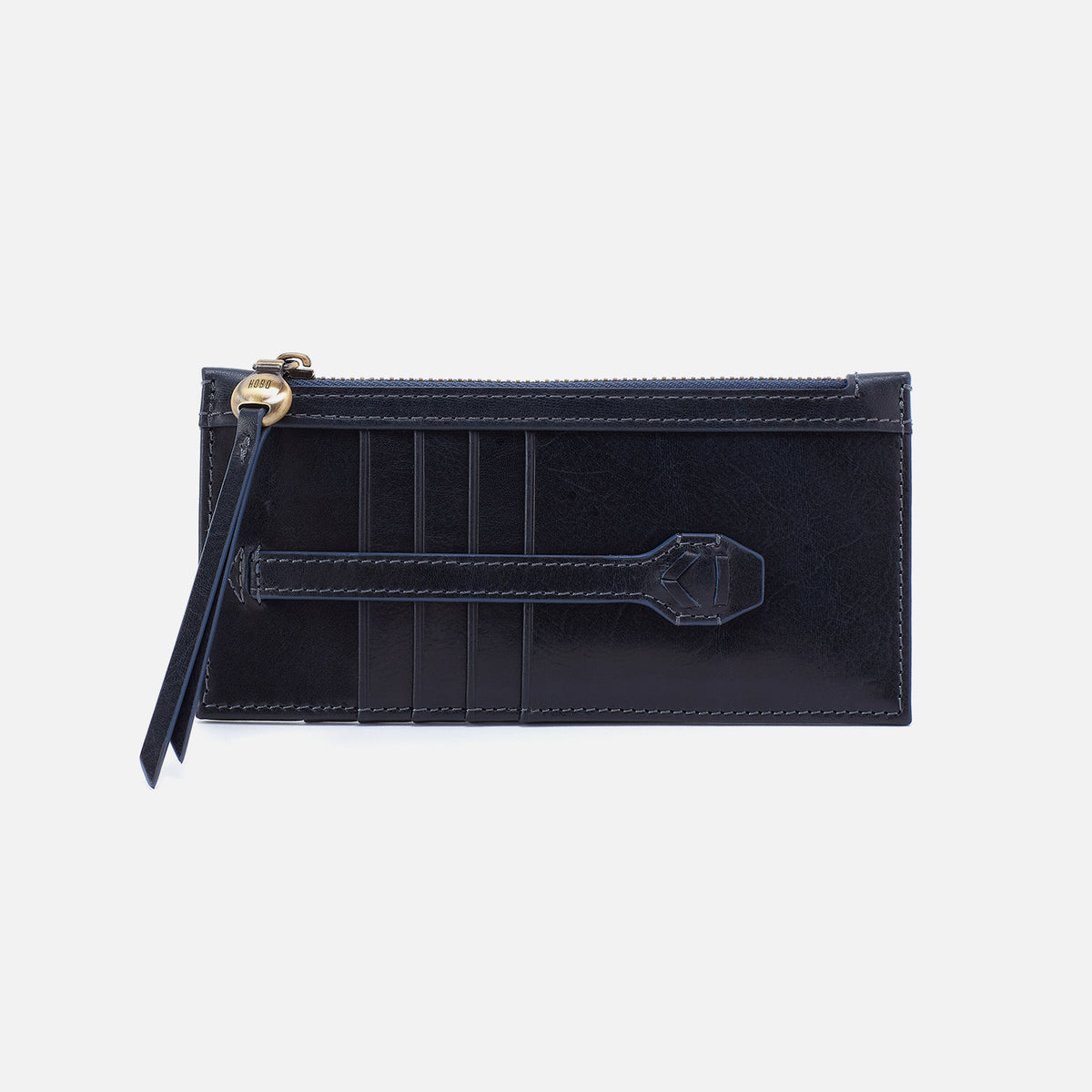 Hobo Bags “Carte” Card Case-Navy Horizon