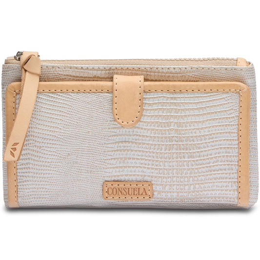 Consuela Slim Wallet-Celeste