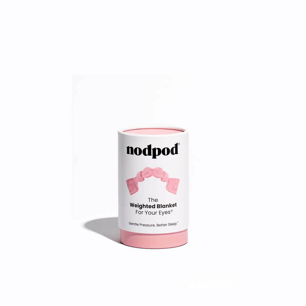 Nod Pod Weighted Sleep Mask-Blush