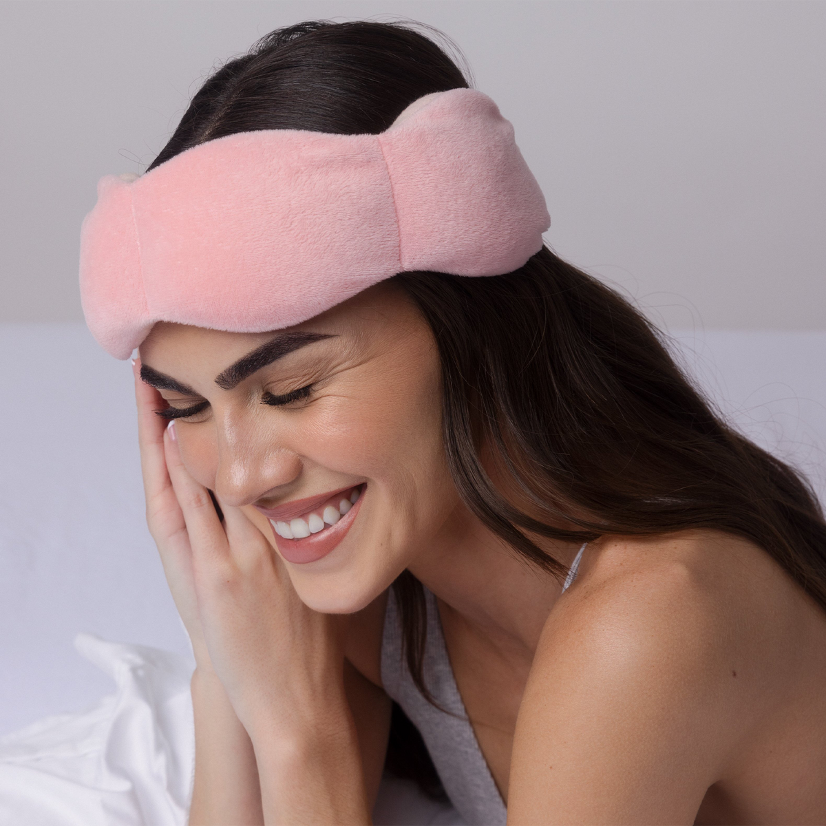 Nod Pod Weighted Sleep Mask-Blush