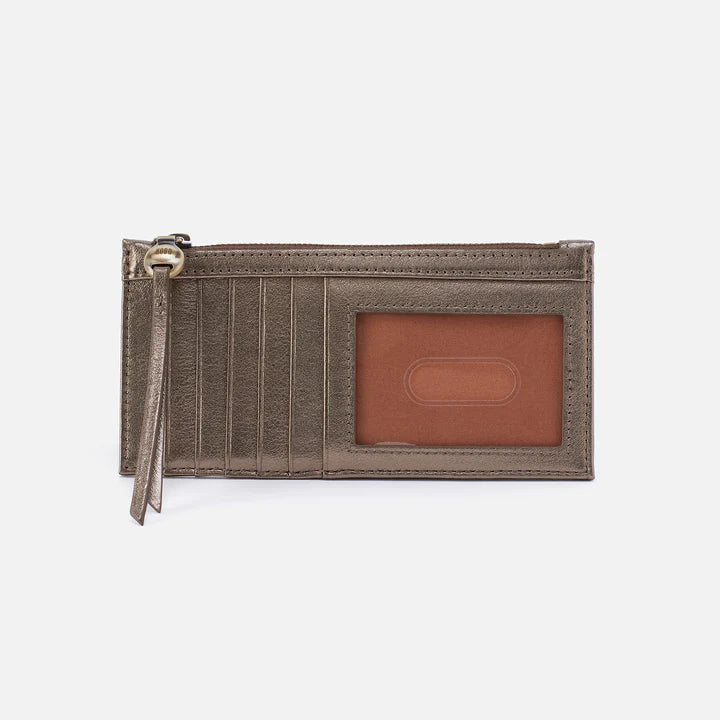 Hobo Bags “Carte” Wallet-Pewter