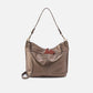 Hobo Bags "Pier" Shoulder Bag-Metallic Pewter