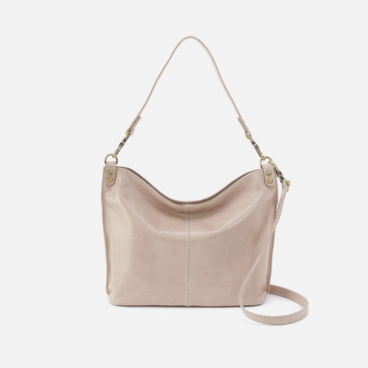 Hobo Bags "Pier" Shoulder Bag-Stone Gloss