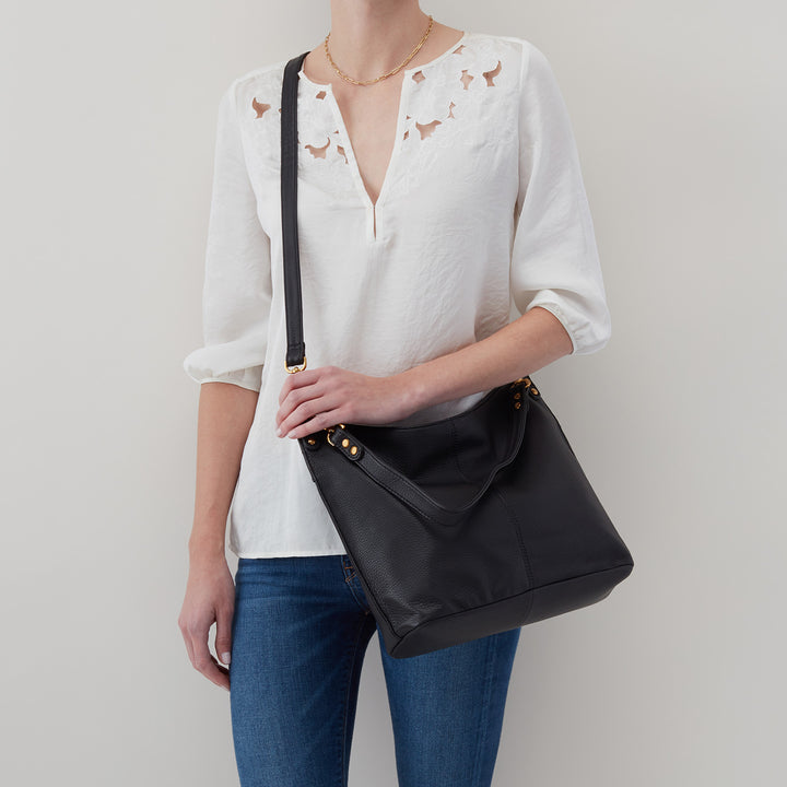 Hobo Bags "Pier" Shoulder Bag-Taupe