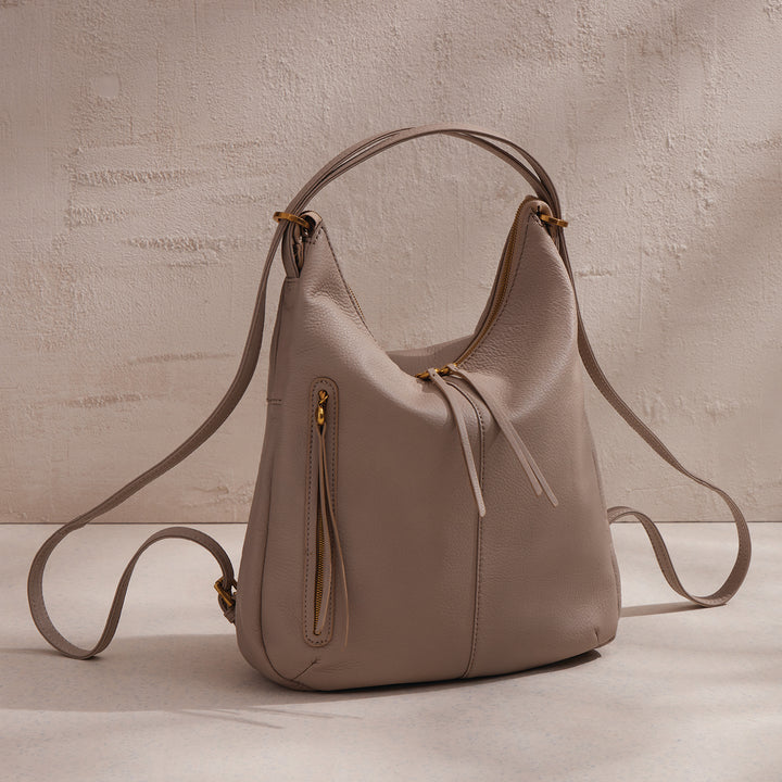 Hobo Bags "Merrin" Convertible Backpack-Taupe