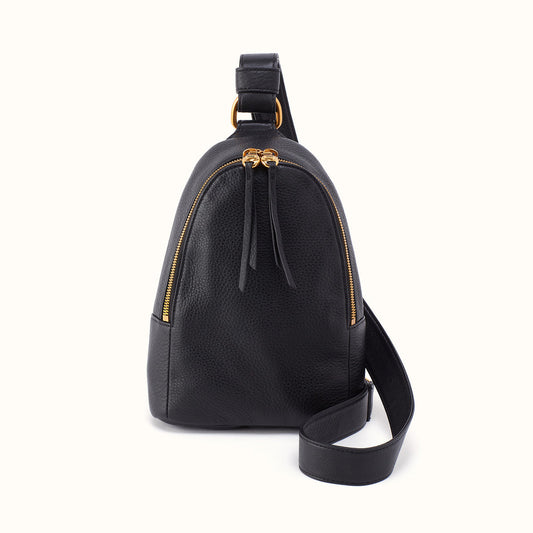 Hobo Bags "Fern" Small Sling -Black