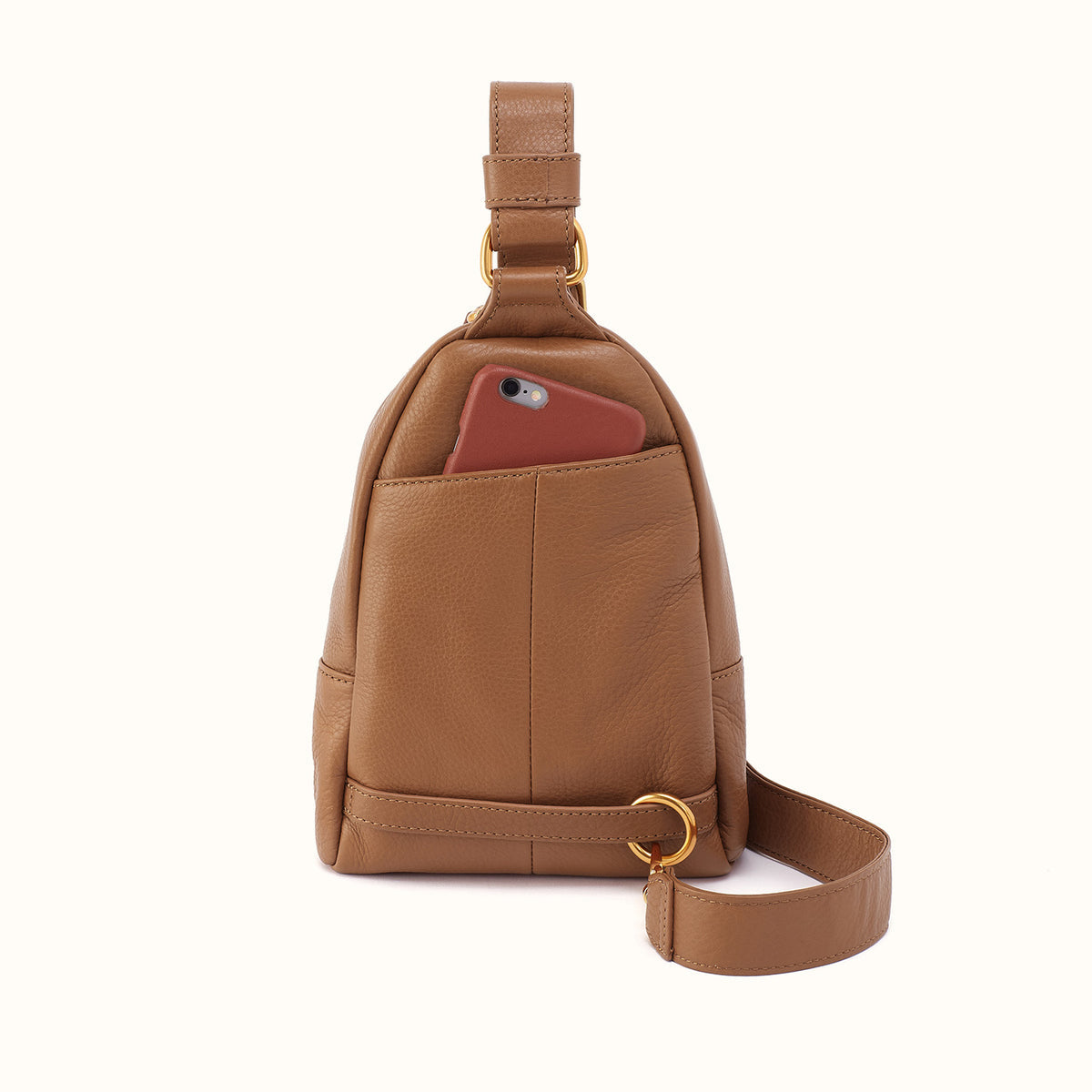 Hobo Bags "Fern" Small Sling -Timber Brown