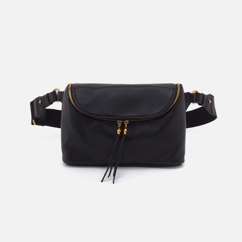 Hobo Bags "Fern" Large Belt Bag-Black