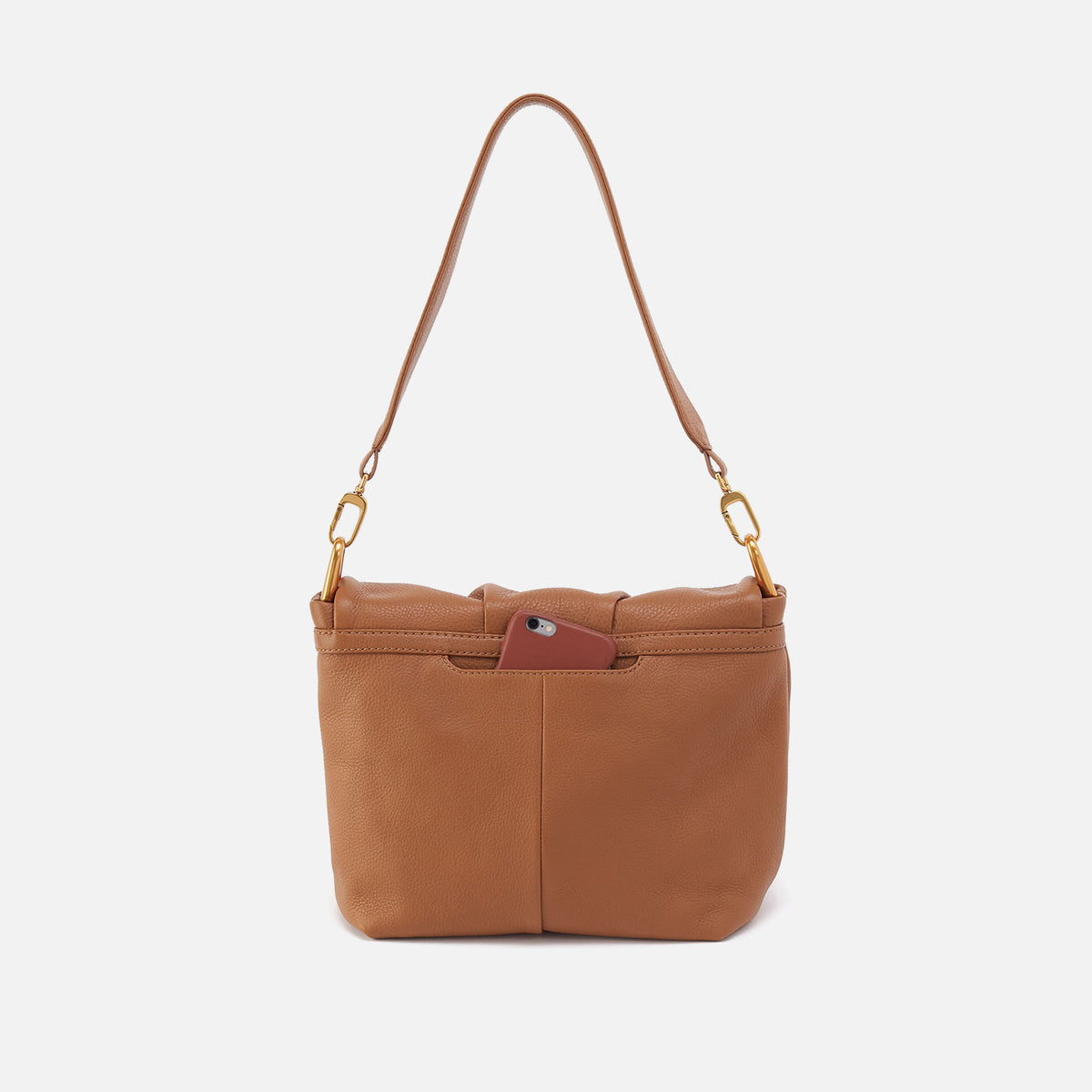 Hobo Bags "Harley" Convertible Shoulder Bag-Warm Honey