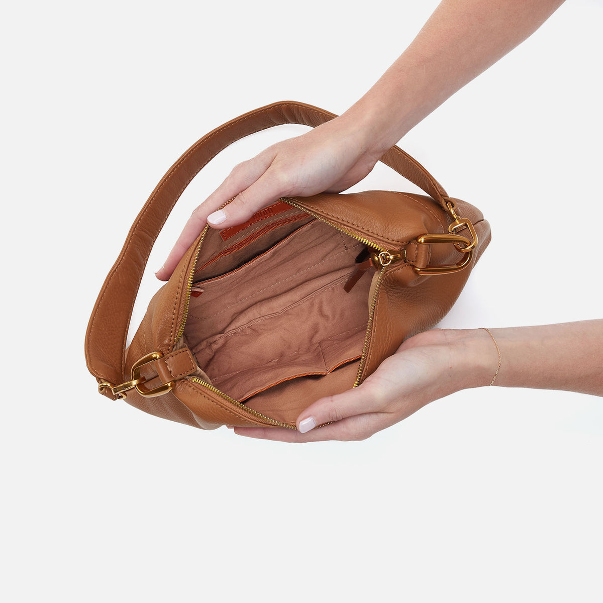 Hobo Bags “Adance” Shoulder Crossbody-Warm Honey