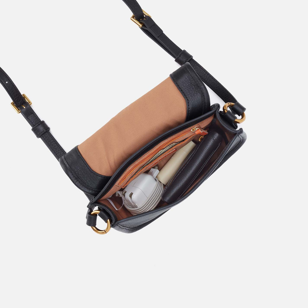 Hobo Bags “Kiva” Small Crossbody - Black
