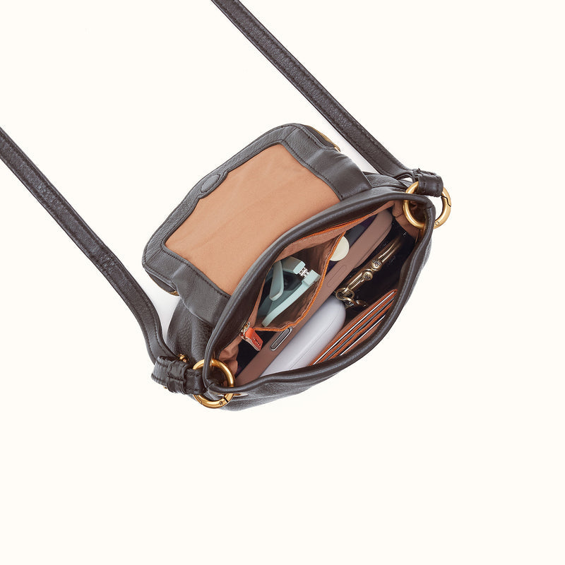 Hobo Bags "Fern" Zip Flap Crossbody-Hearthstone