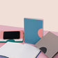 Studio Oh! "Dalton" Cell Phone Stand Notebook-Stratford Blue