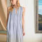 Faherty Isha Dress-Day Lily Stripe