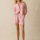 Faherty Laguna Linen Relaxed Shirt - Cabana Multi Stripe
