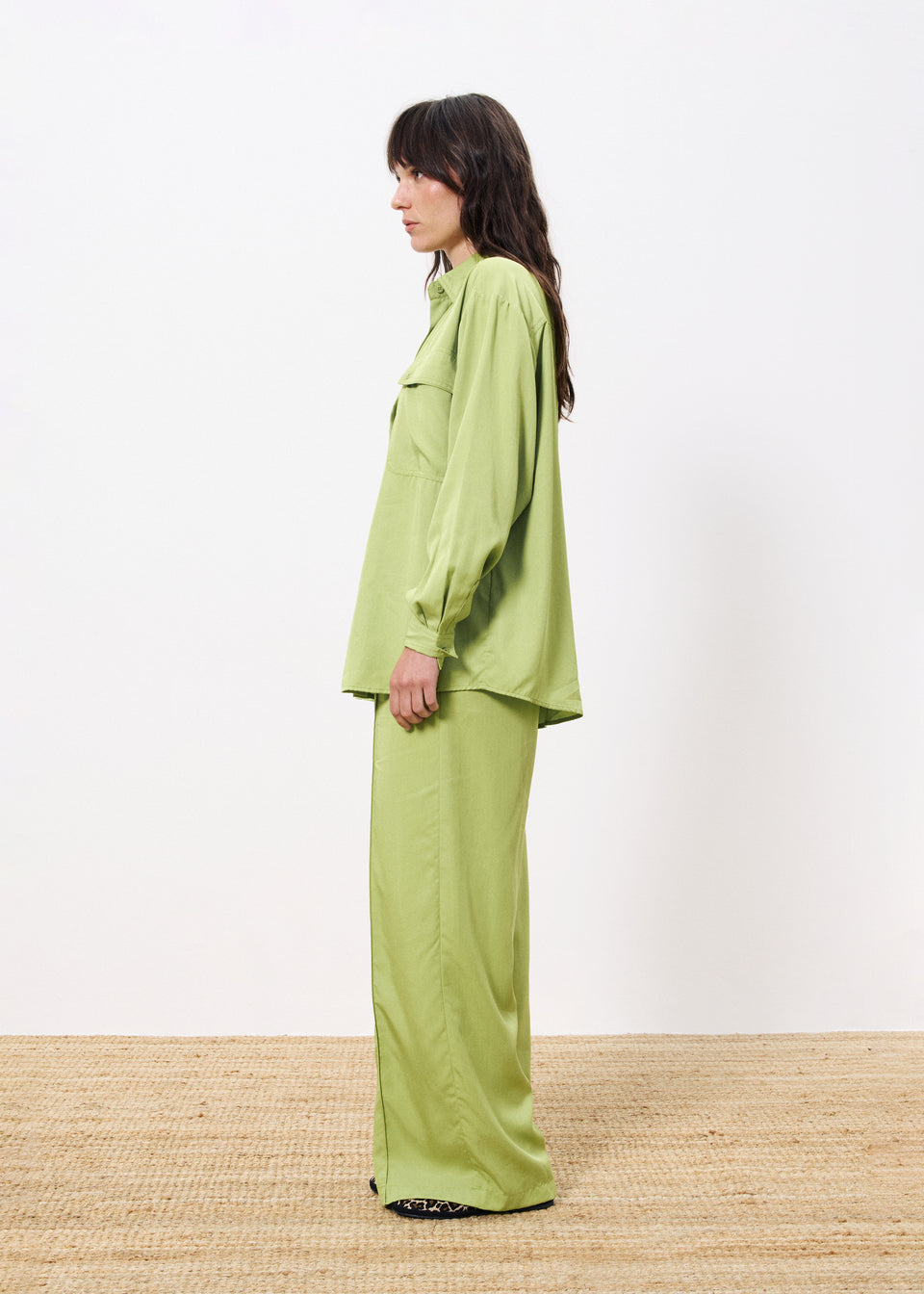 FRNCH “Vivienne” Top - Citron Vert