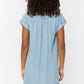 Velvet Heart "Starla" S/S Popover Dress-Malibu