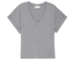 Nation LTD "Stevie" Cuffed V-Neck-Heather Grey