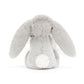 Jellycat Bashful Bunny Soother - Silver