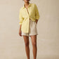 Faherty Laguna Linen Relaxed Shirt - Golden Kiwi Lucy Stripe