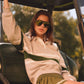 DIFF Eyewear “Tosca III”  Fairway Green Aloe Green Gradient Light Gold Flash Sunglasses