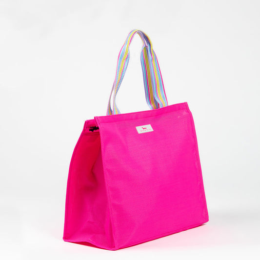 Scout Bags "Cold Shoulder" Cooler Tote-Neon Pink