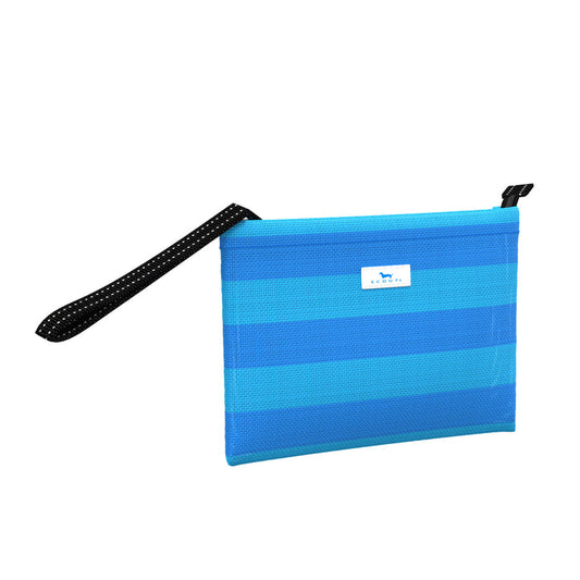 Scout Bags "Cabana Clutch" Wristlet-French Blue & Pool