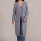Lucy Paris "Samuel" Cardigan-Grey