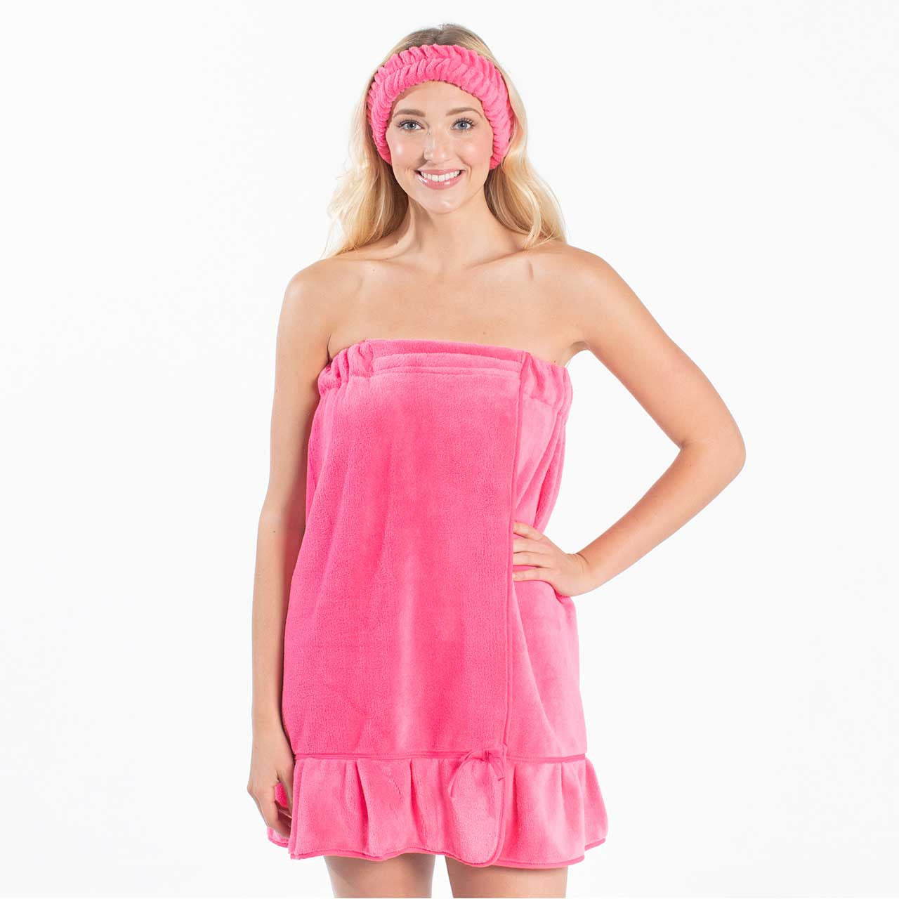 Bella Il Fiore Spa Wrap with Ruffle- 6 Colors