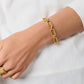 Julie Vos Sahara Demi Link Bracelet - Gold