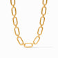 Julie Vos Sahara Demi Link Necklace - Gold