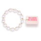 Beaded Blondes "Saylor"  Gold Bracelet -Standard 6.75"