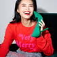 Shiraleah "Very Merry" Sweatshirt-Red