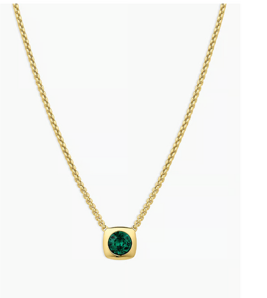 Gorjana Nova Necklace-Emerald