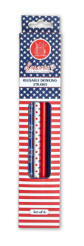 d'Marie “Americana” Reusable Straws