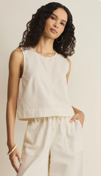 Z Supply Sun Seeker Tank - Cloud