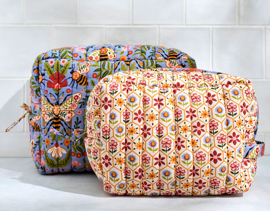 Printfresh Oversize Pouch Duo-Bee Tapestry
