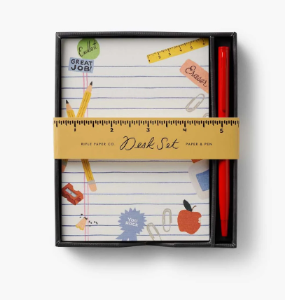 Rifle Paper Co. “Schoolhouse” Note Writing Set