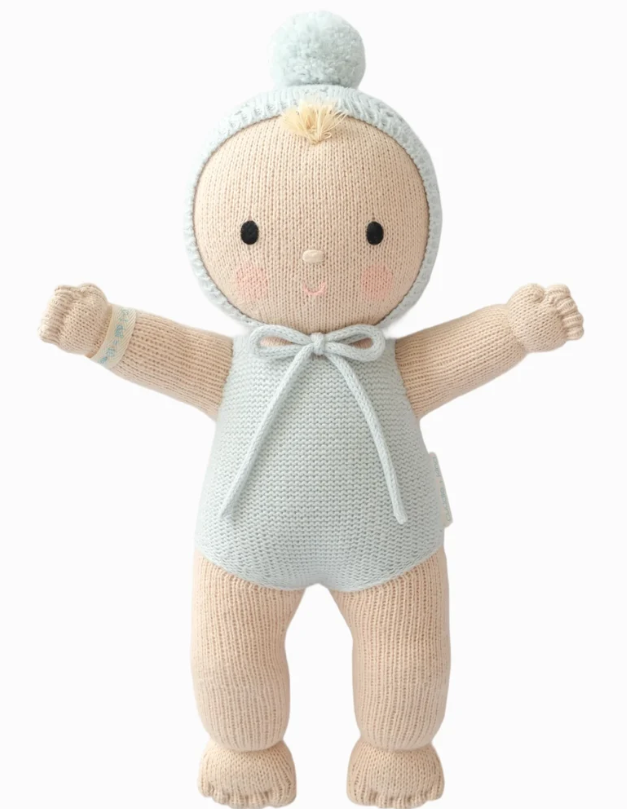 Cuddle + Kind “My First Baby"-Bluebell